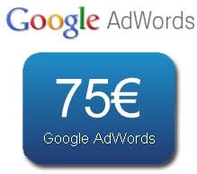 75 euros en google adwords